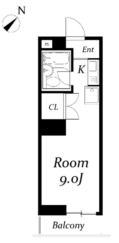 ヴェルト212階 間取