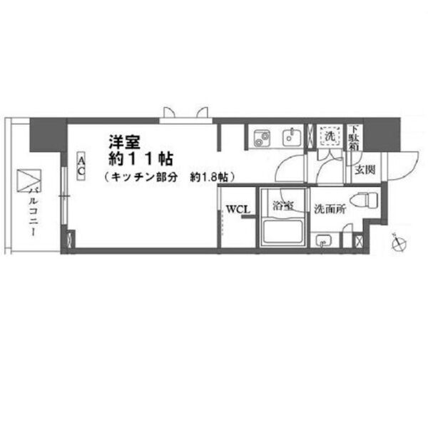 カスタリア大森0801号室 部屋その他