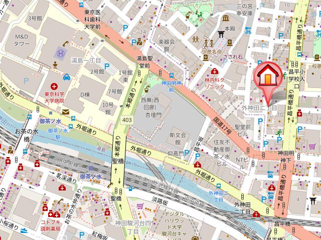 レジディア御茶ノ水Ⅲ2階 null