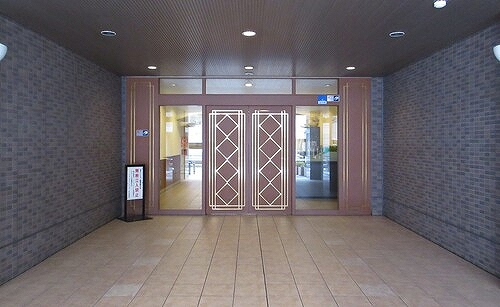 ライオンズステーションタワー松戸9階 エントランス　※前回募集時／2024年2月の写真
