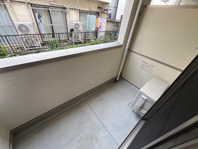仮）八王子市北野町マンション新築工事101号室 ベランダ（イメージ）