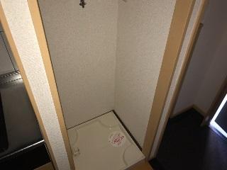 コーポ・リバーレイン102号室 洗濯機置場