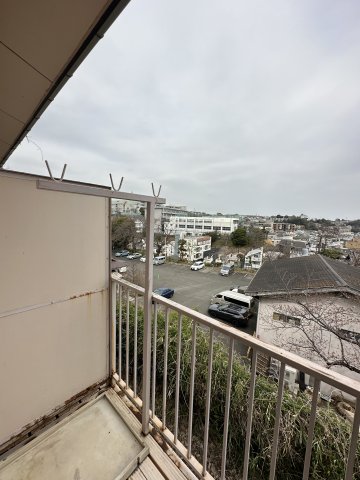 妙香寺台スカイマンション バルコニー