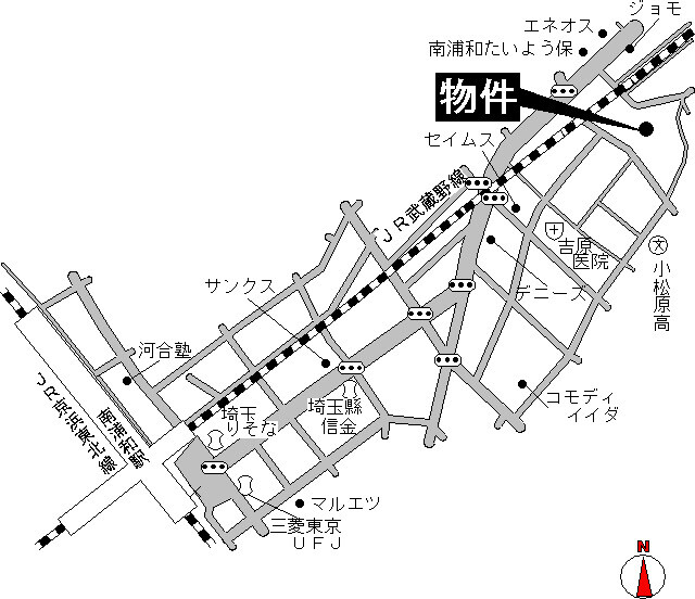 アクアシティ南浦和1階 部屋その他