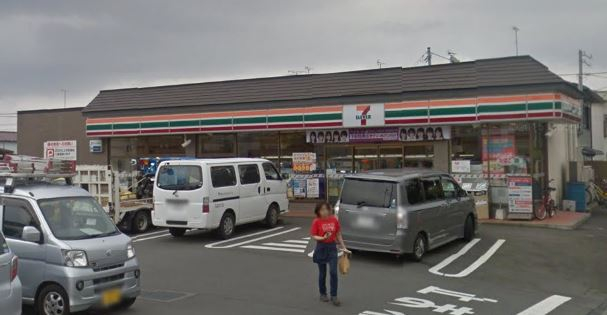 御幸ヶ浜マンション 【コンビニエンスストア】セブンイレブン小田原南町店まで591ｍ
