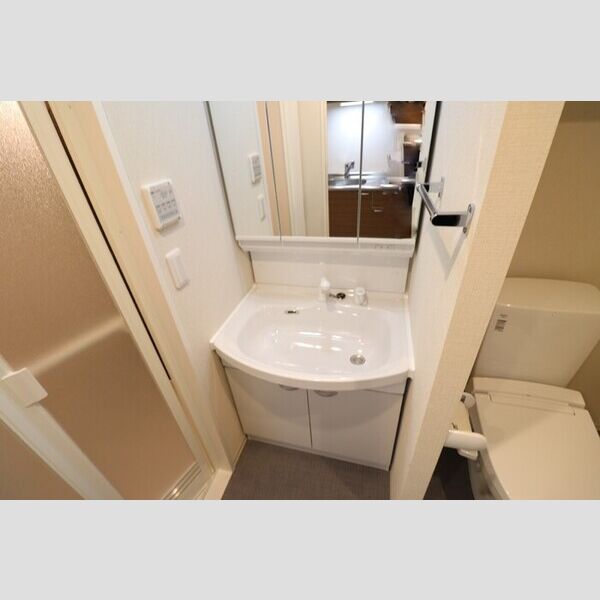 Laule'a越谷501号室 洗髪洗面化粧台