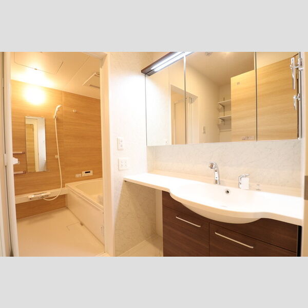 アベニール大倉山 洗面所　洗髪洗面化粧台