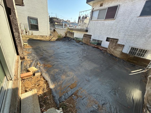 仁戸名町 戸建 庭