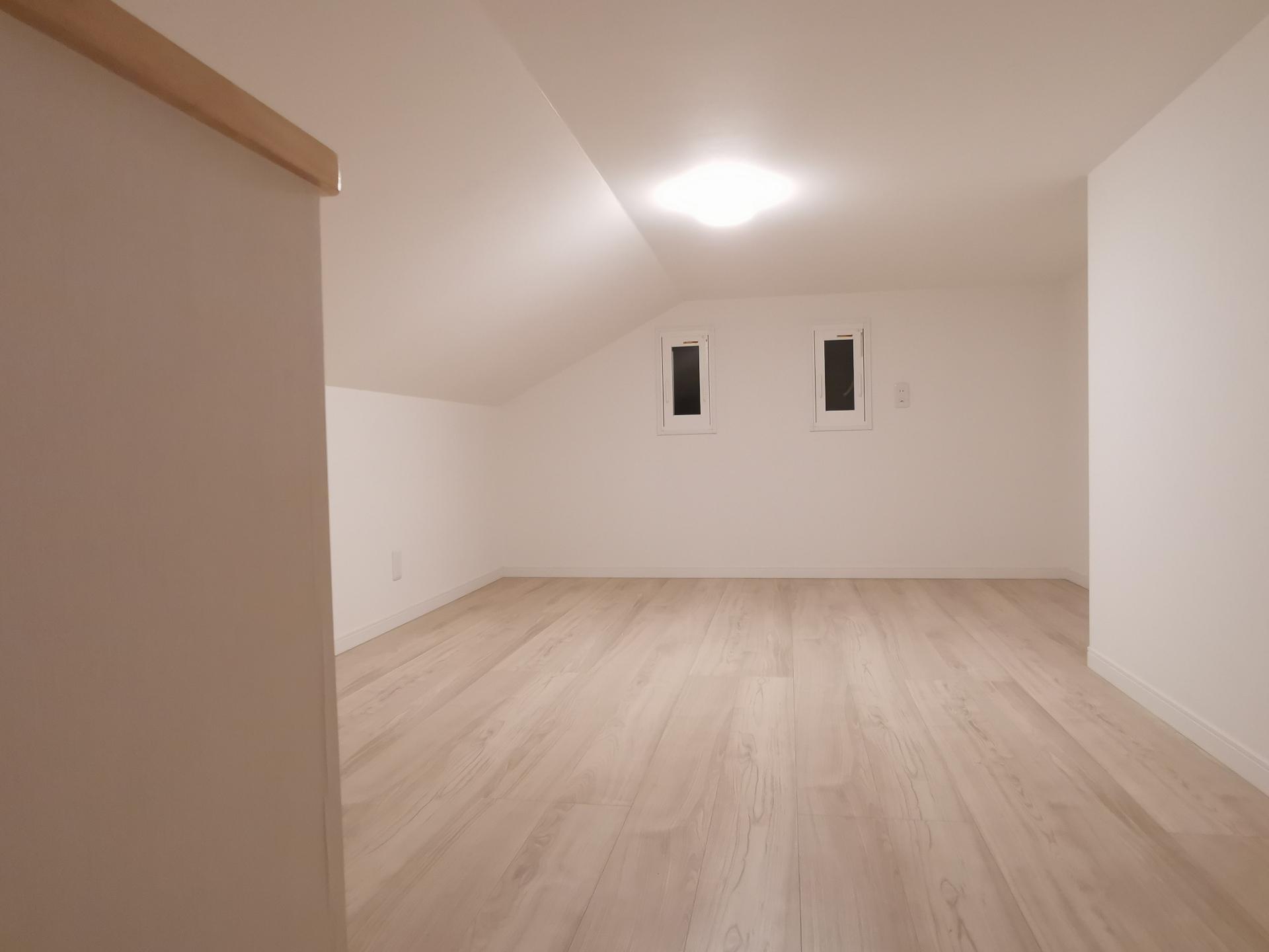 足立区六月2丁目戸建 階段付き小屋裏収納