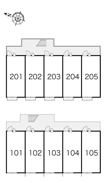 レオパレスＪＵＮⅡ204号室 部屋その他