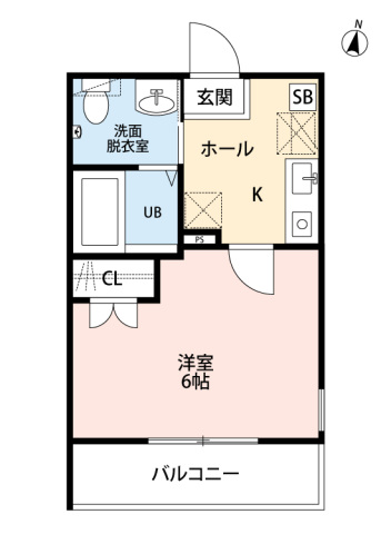 ヴェルデフラット弘明寺2階 間取