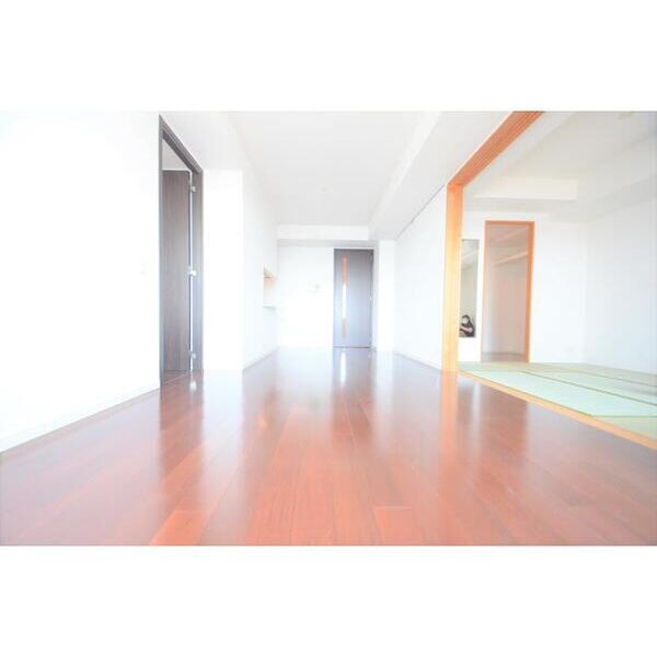 プラウドタワー千代田富士見2806号室 リビング