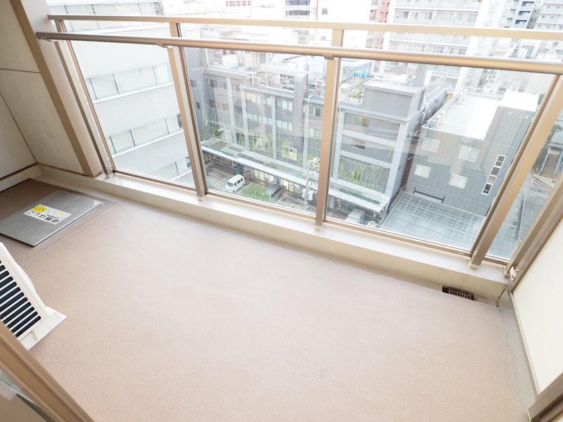 レジディアタワー目黒不動前9階 バルコニー