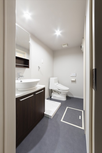 ソラーナ天台1階 洗面