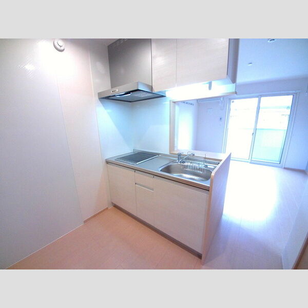 South wind frea LDKが見渡せる対面キッチン