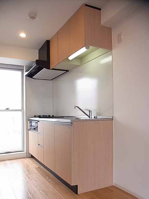 スクエア湘南 ガスコンロ付のキッチン