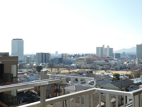 ルネ・エアズヒル４番館6階 バルコニーからの眺望