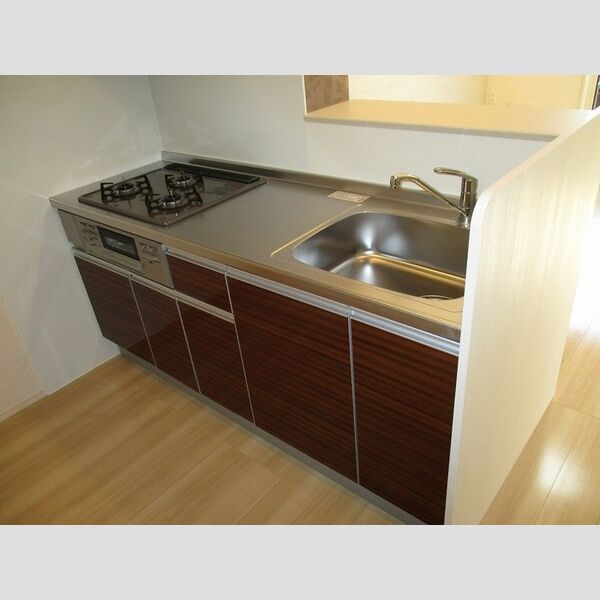 月うさぎ　参203号室 システムキッチン(対面)