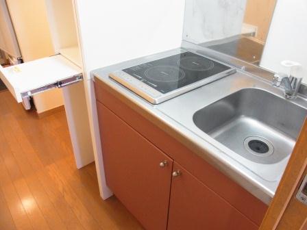 レオパレスビリーブロード キッチン