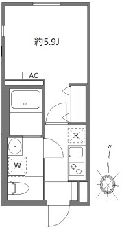 グランピア荻窪0207号室 間取