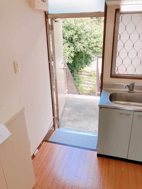 フラット富士塚 玄関