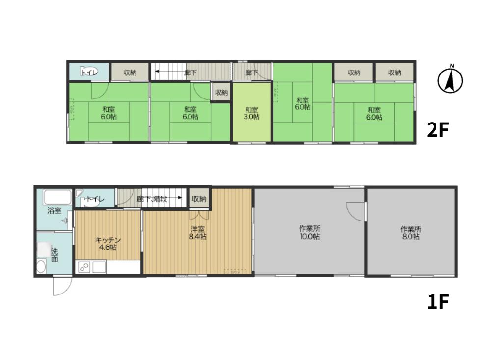 戸塚区小雀町戸建 間取
