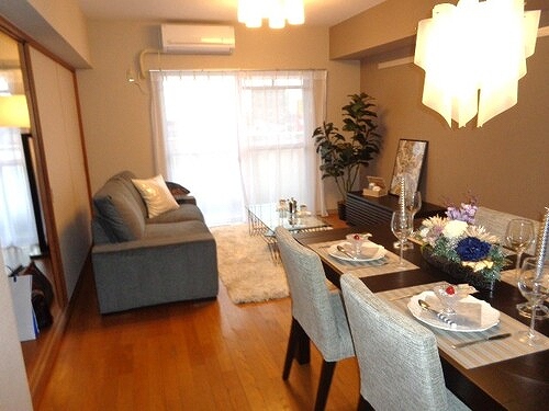 テレパレス船橋三咲Ｂ棟 LD　同タイプモデルルーム※2015.11撮影