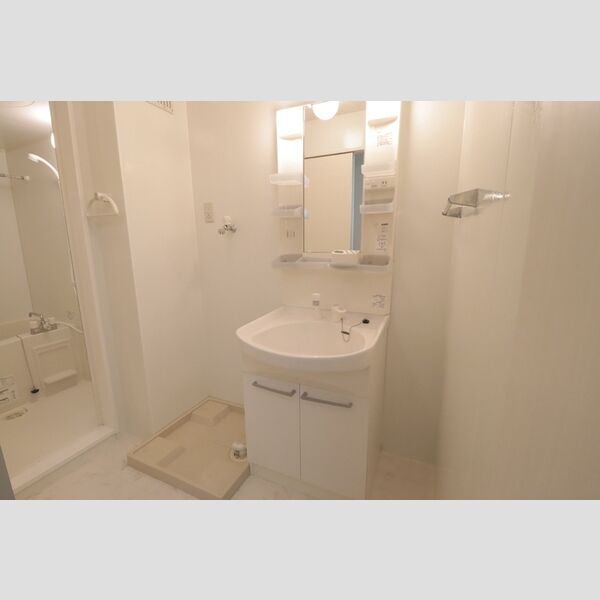 ハピネス207号室 洗面所