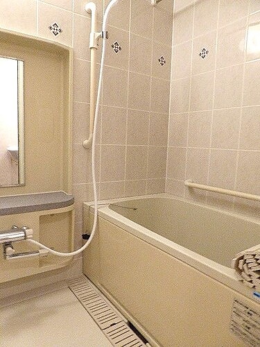 ライオンズステーションプラザ松戸 浴室　※前回募集時2022年11月の写真