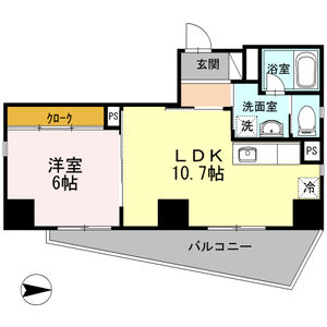 スティル・M0801号室 間取