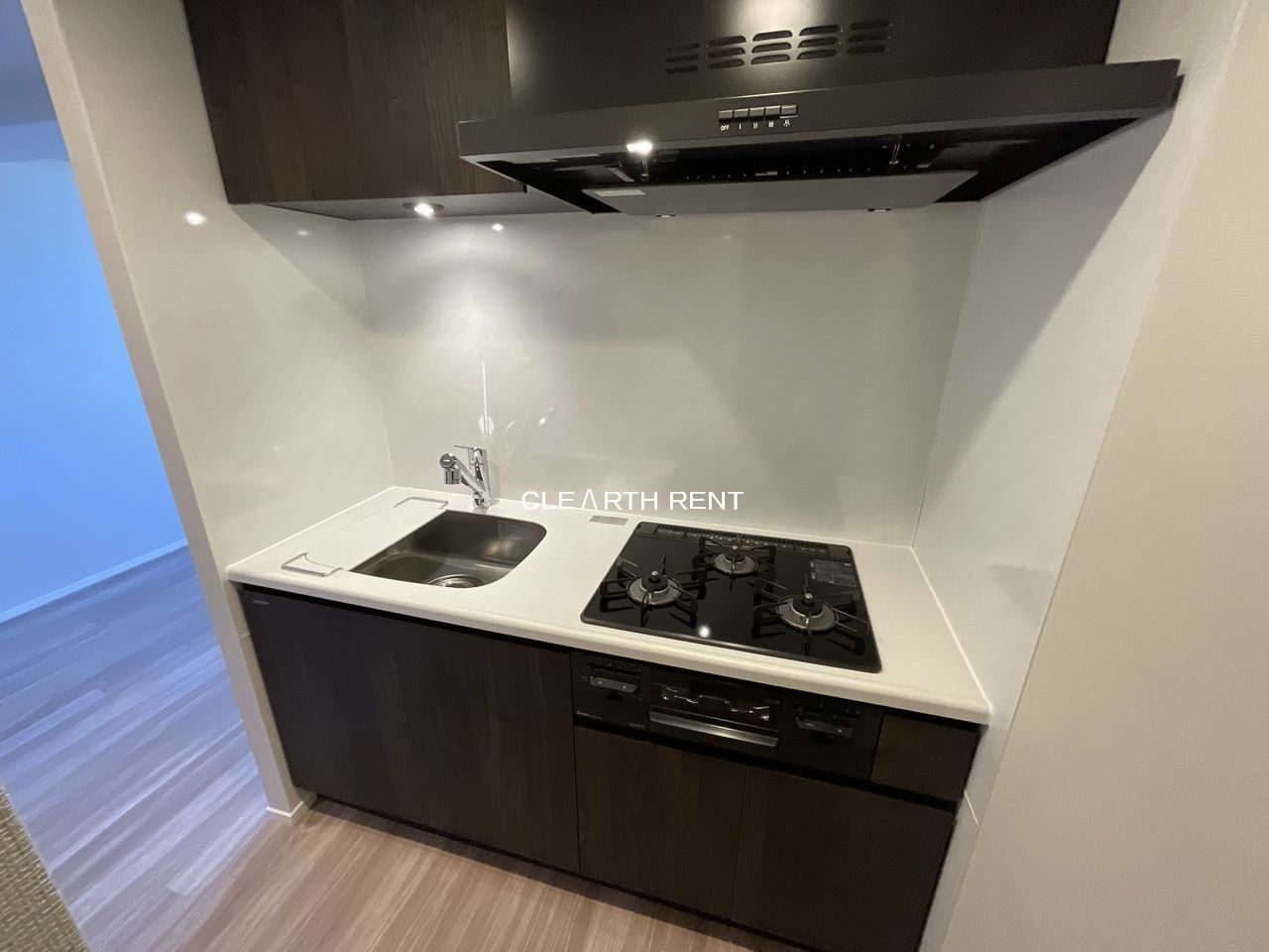 コンシェリア渋谷笹塚 ＜ＰＲＥＭＩＵＭ ＶＩＥＷ＞ お料理がはかどる浄水器付きシステムキッチン