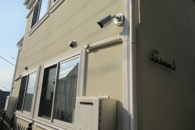 ル・ボヌール0102号室 アルソックの防犯カメラ設置済み