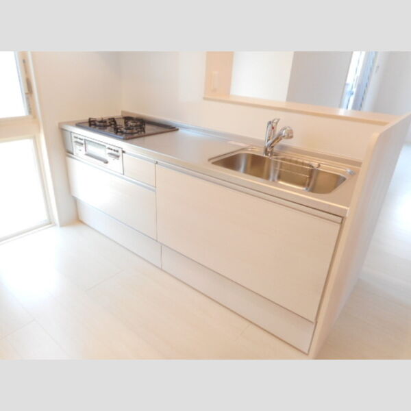 ホーン ハピネス 対面式3口ガスコンロ付システムキッチン