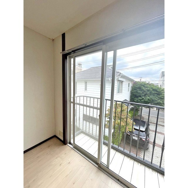 岡田邸B107号室 南向き★陽当たりの良いバルコニー