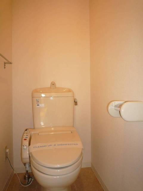 グランド・ガーラ南大井9階 落ち着いた色調のトイレです