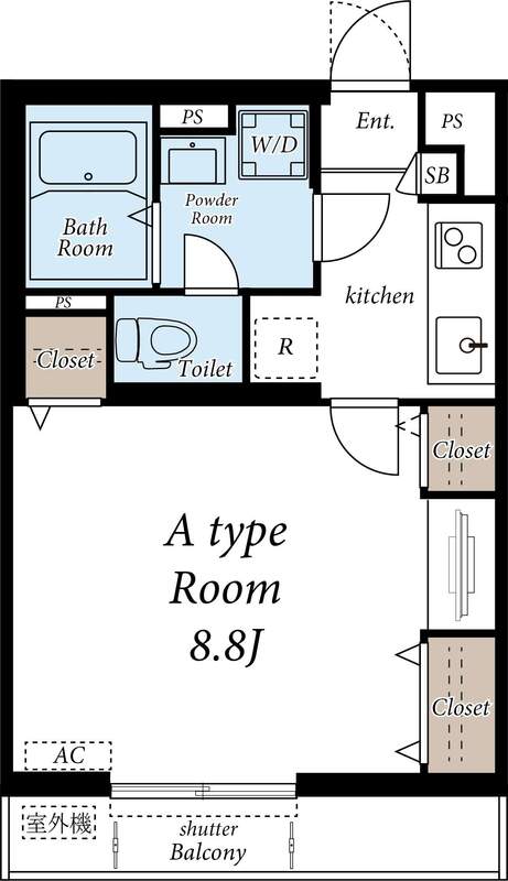 グレイス堀切菖蒲園2階 間取