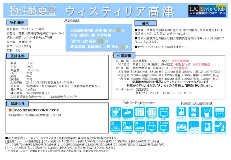ウィスティリア高津1階 部屋その他