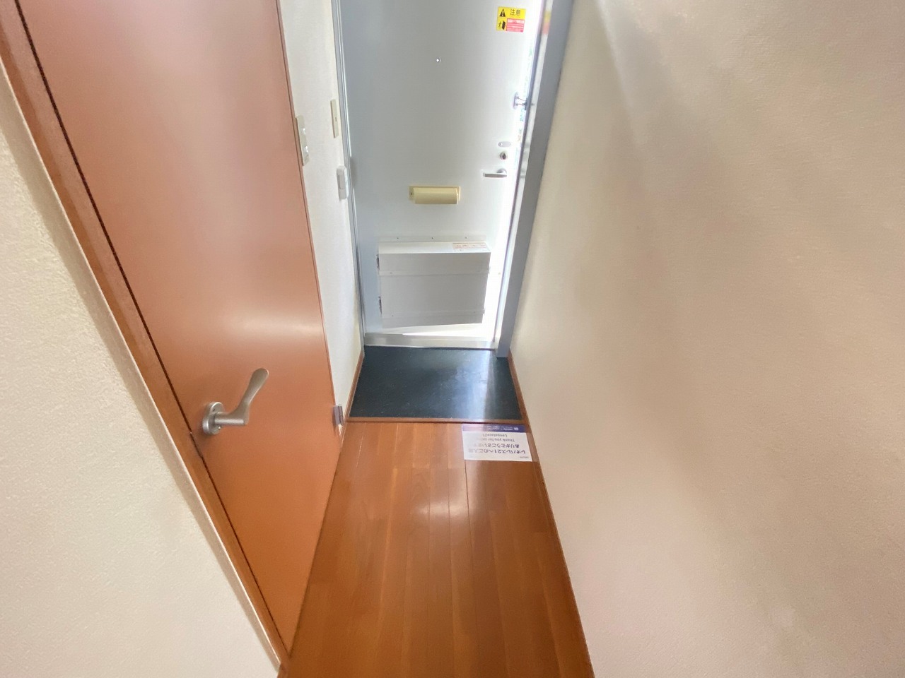 レオパレスカトレア 玄関