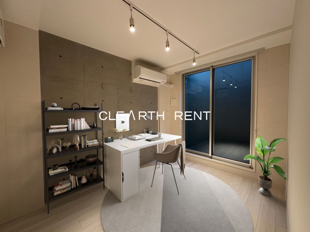 ＧＲＡＮ ＰＡＳＥＯ 池尻大橋1階 5.2帖のベッドルーム/メゾネット下階