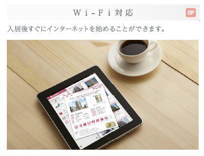 仮）戸塚区深谷町新築アパート201号室 インターネット設備（イメージ）