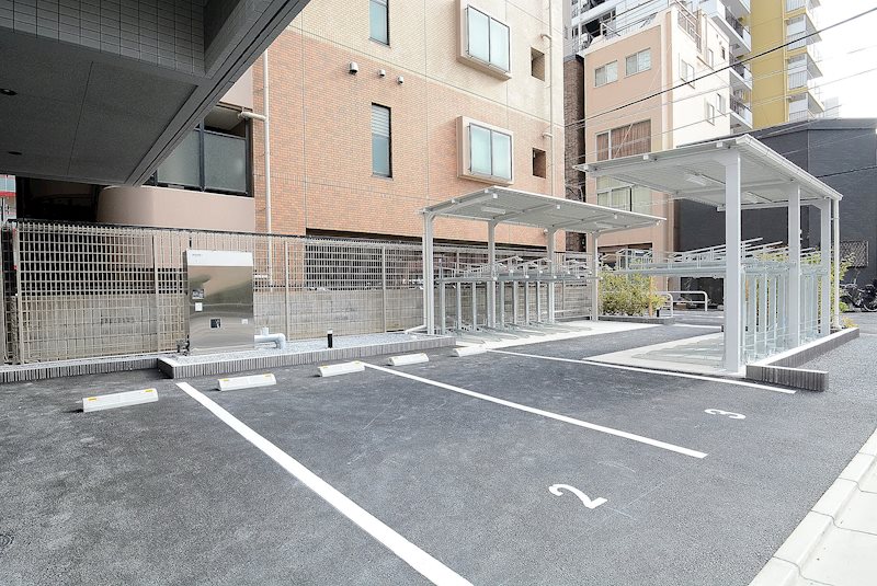 ステージグランデ台東根岸アジールコート4階 駐輪場