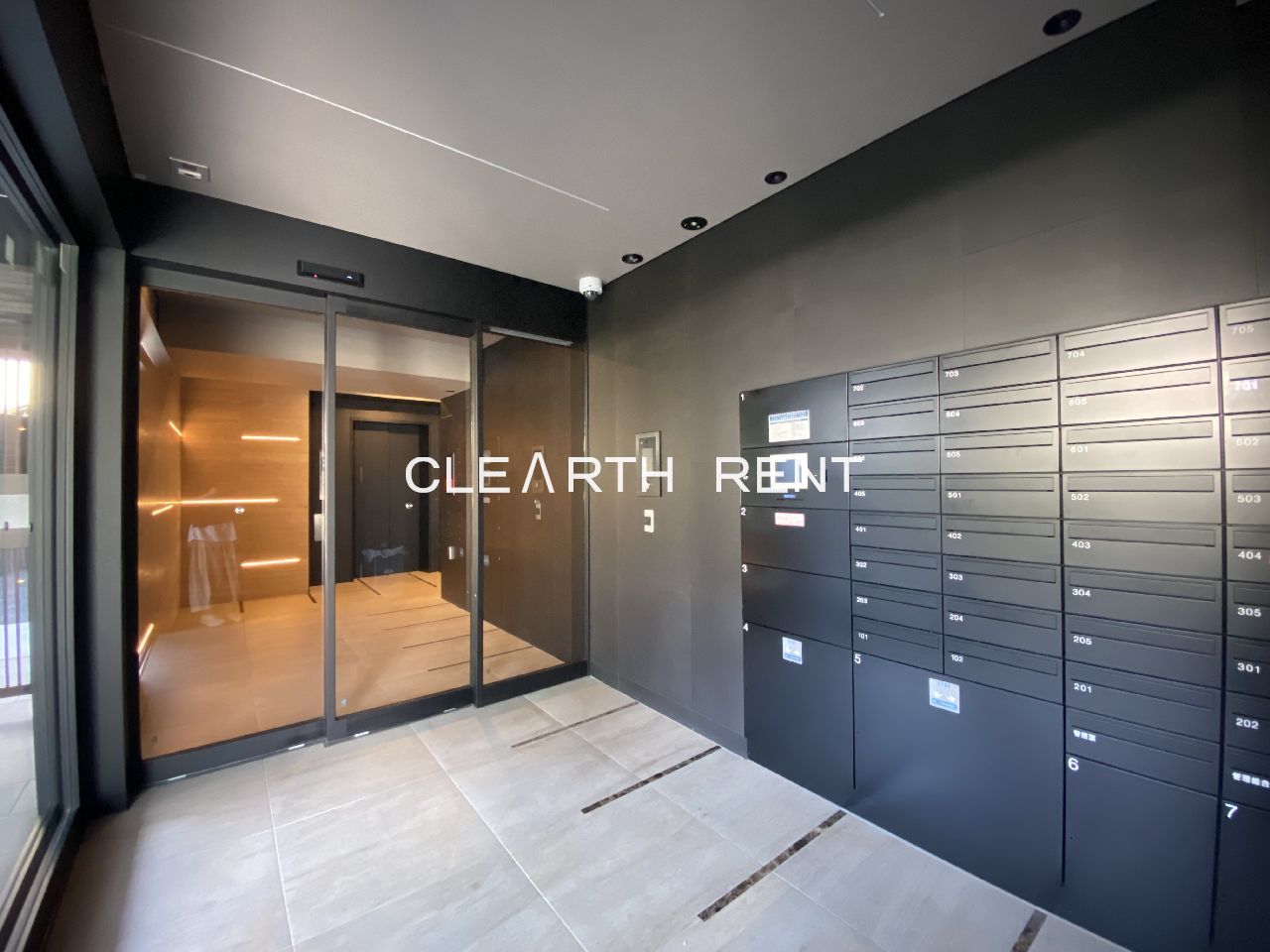 コンシェリア横濱南 ＬＥ ＶＥＮＴ ＶＥＲＴ5階 管理の行き届いたエントランス