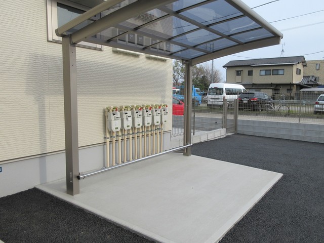 グランピノ0102号室 自転車置場　※実際の使用状況とは異なります(現況優先)　