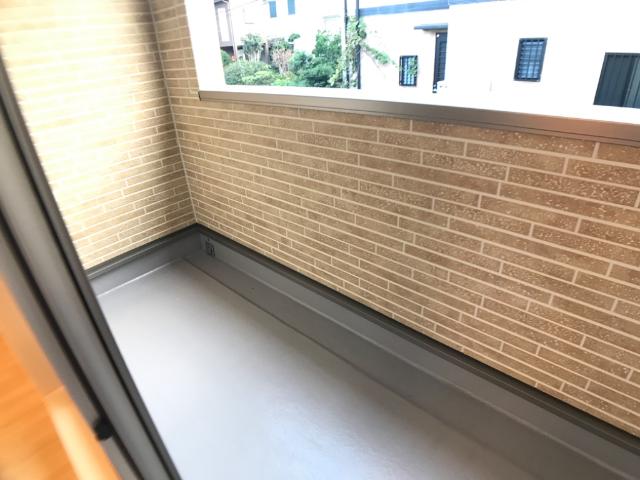 グランドゥール201号室 ベランダ