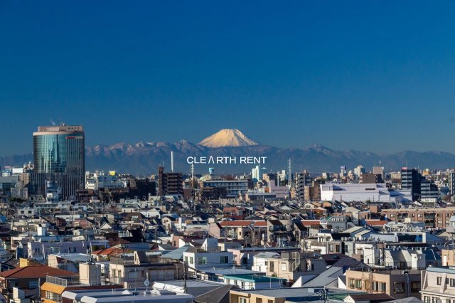コンシェリア渋谷笹塚 ＜ＰＲＥＭＩＵＭ ＶＩＥＷ＞9階 天気がいいと富士山も望めます！