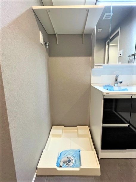 レジディア広尾南9階 洗濯機置場