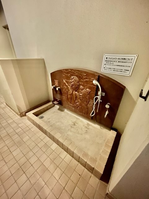 レジディア新宿御苑7階 ペット足洗い場