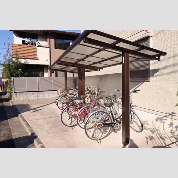 Minette　Ⅰ202号室 屋根付自転車駐輪場
