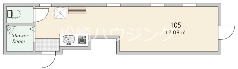 フルール新宿・淀橋1階 間取
