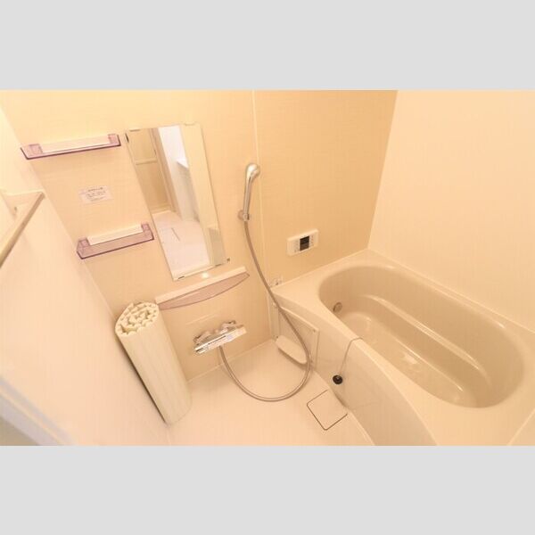 クレールK203号室 浴室換気乾燥付きバスルーム